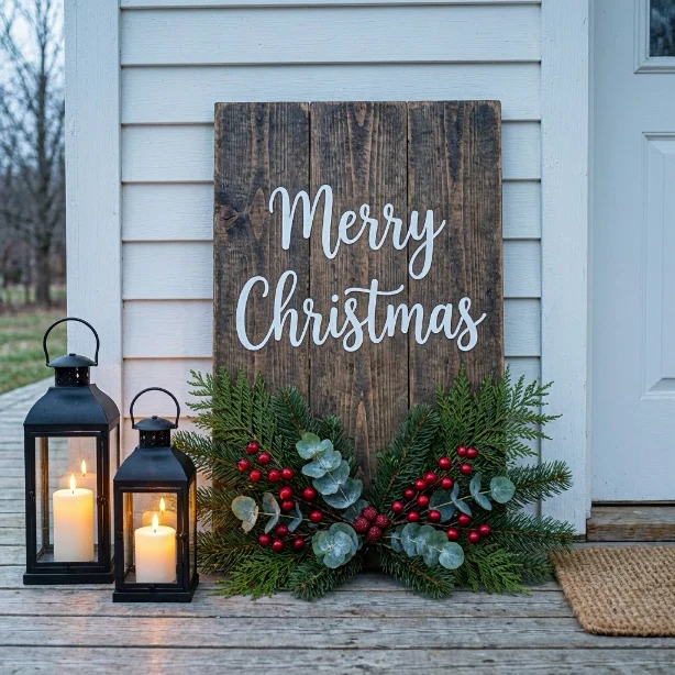 14 Outdoor Holiday Decor Ideas for a Festive Vibe ✨