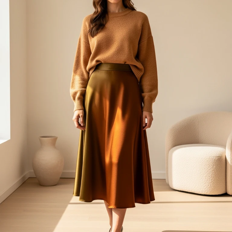 16 Fall Skirt Outfits for a Chic Cozy Look