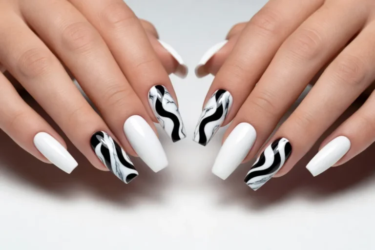 17 Coffin Summer Nail Ideas That Look Stunning