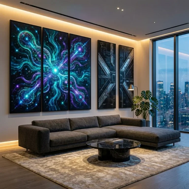 14 Alien Core Living Room Ideas That Feel Futuristic