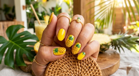 16 Summer Nails Tropical Ideas You’ll Want to Copy
