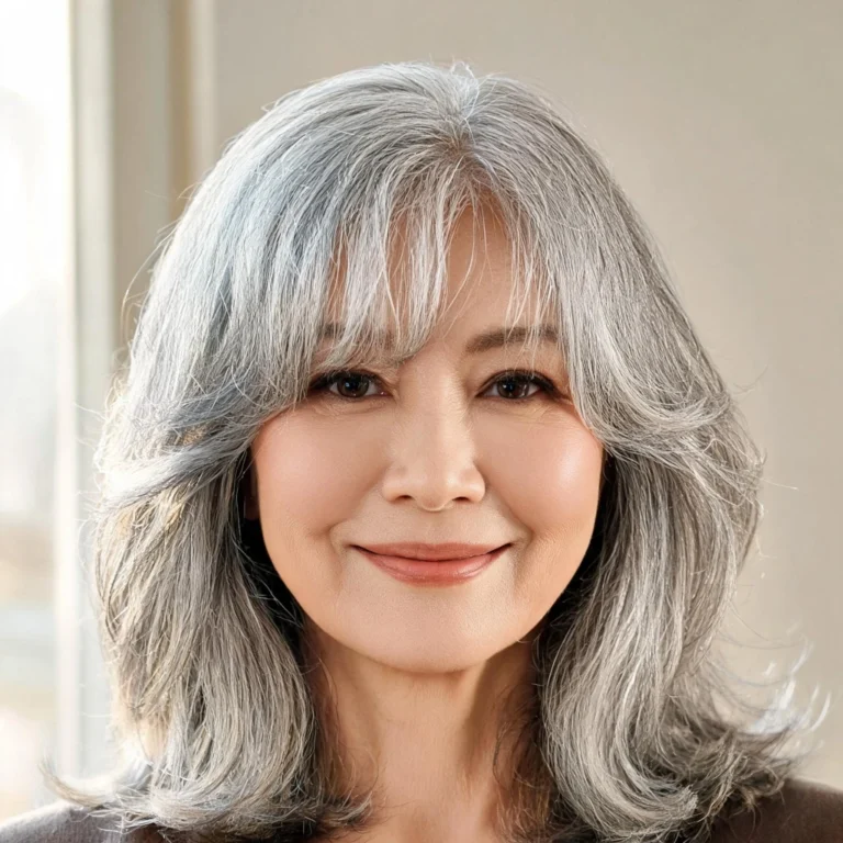 18 Short Shag Haircuts for Women Over 60 Full of Texture