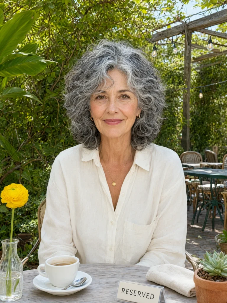 17 Shaggy Hairstyles for Older Women with Easy Volume