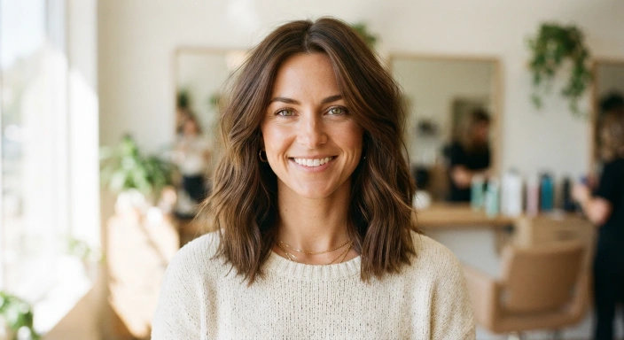 18 Medium Length Haircuts for Thick Hair That Feel Lightweight