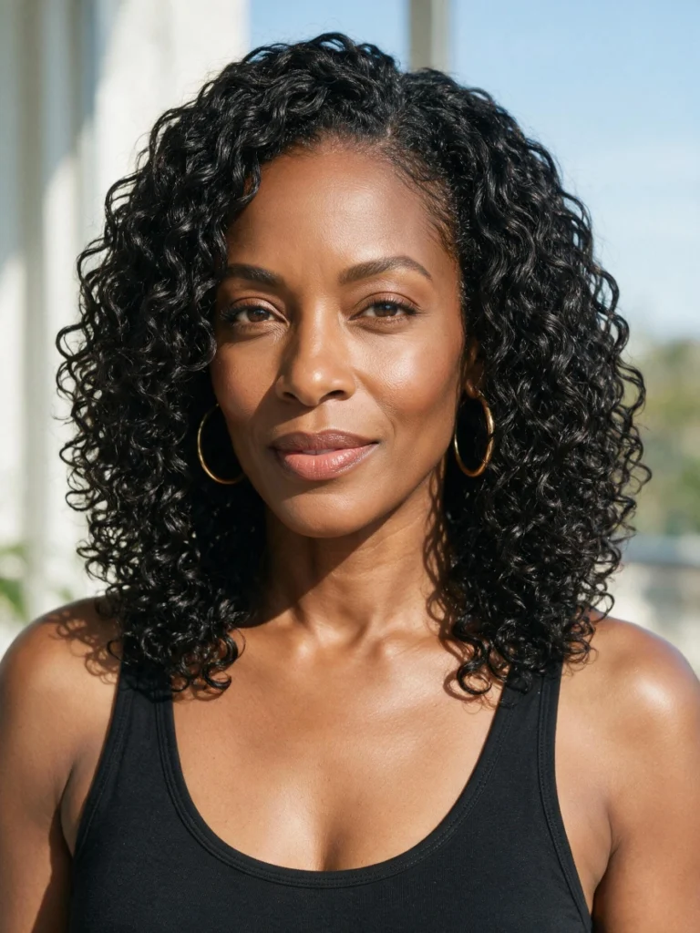 16 Curly Hairstyles for Older Black Women Full of Volume