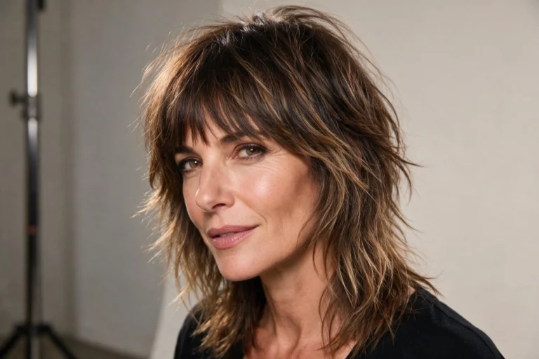 16 Hairstyles for Women Over 40 with Bangs You’ll Want to Try
